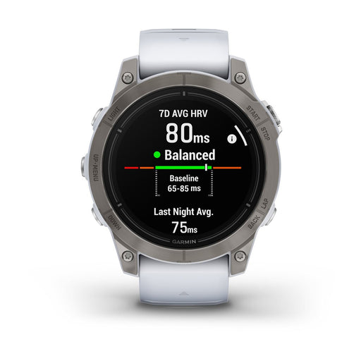 EAN 753759318130 - Garmin epix Pro (Gen 2) 3,3 cm (1.3") AMOLED 47 mm Digital 416 x 416 Pixeles Pantalla táctil Titanio Wifi  imagen 6