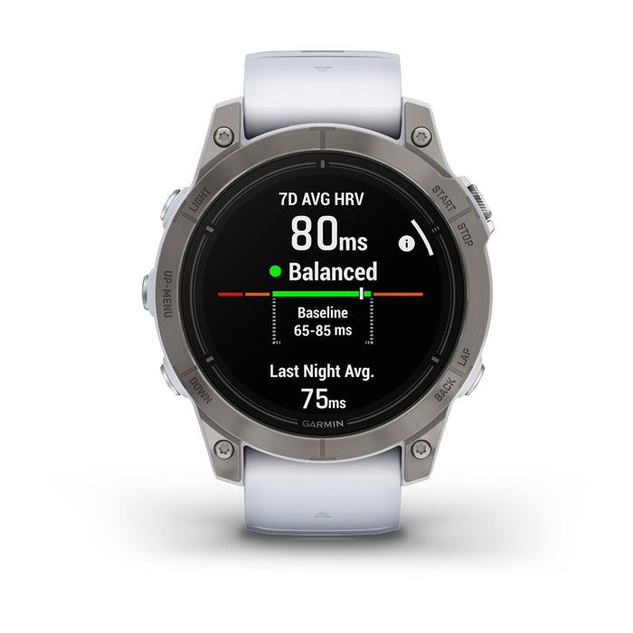 EAN 753759318130 - Garmin epix Pro (Gen 2) 3,3 cm (1.3") AMOLED 47 mm Digital 416 x 416 Pixeles Pantalla táctil Titanio Wifi  imagen 6