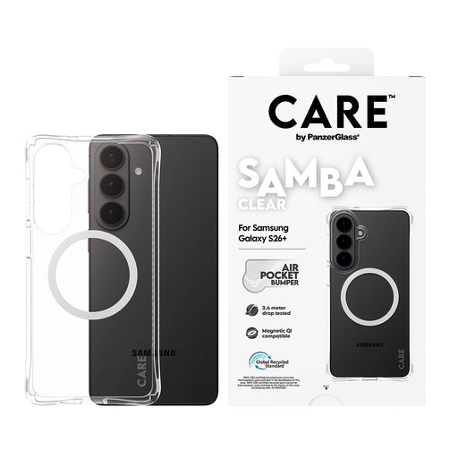 EAN 5715685034336 - PanzerGlass CARE™ by ® Samba Case Transparent w. White Qi Samsung Galaxy S26+ funda para teléfono móvil 1 imagen 2