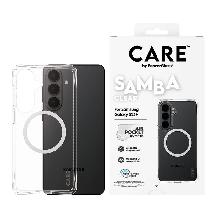 EAN 5715685034336 - PanzerGlass CARE™ by ® Samba Case Transparent w. White Qi Samsung Galaxy S26+ funda para teléfono móvil 1 imagen 2