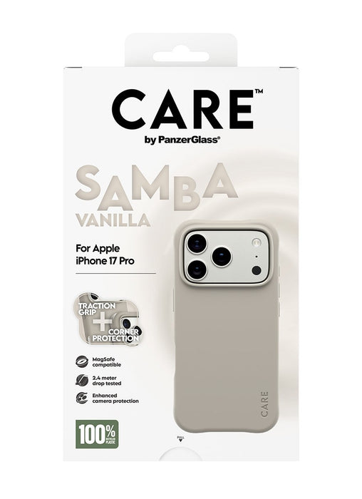 EAN 5715685027178 - PanzerGlass CARE™ by ® Samba Case Vanilla w. MagSafe iPhone 17 Pro funda para teléfono móvil Beige imagen 3