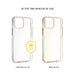 EAN 8591680164974 - FIXED FIXTCCA-1282 funda para teléfono móvil 16,9 cm (6.67") Transparente imagen 3