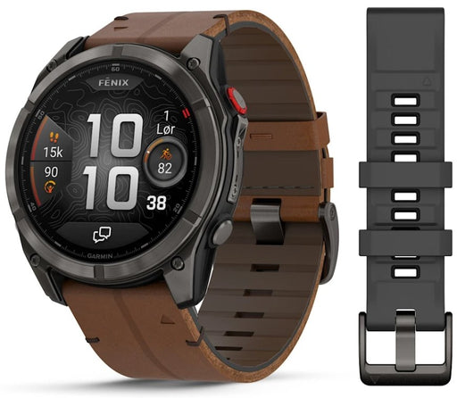 EAN 753759362430 - Garmin fēnix 8 Pro 3,56 cm (1.4") AMOLED 51 mm Digital 454 x 454 Pixeles Pantalla táctil Gris, Titanio Wif imagen 1