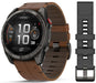 EAN 753759362430 - Garmin fēnix 8 Pro 3,56 cm (1.4") AMOLED 51 mm Digital 454 x 454 Pixeles Pantalla táctil Gris, Titanio Wif imagen 1