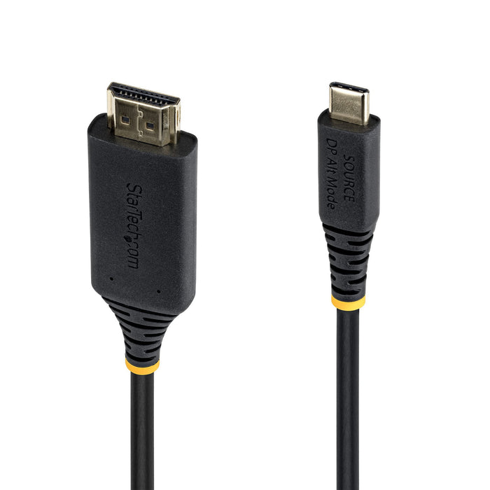 EAN 65030936972 - StarTech.com 1M-USBC-HDMI-4K60-G adaptador de cable de vídeo USB Tipo C HDMI tipo A (Estándar) Negro imagen 2