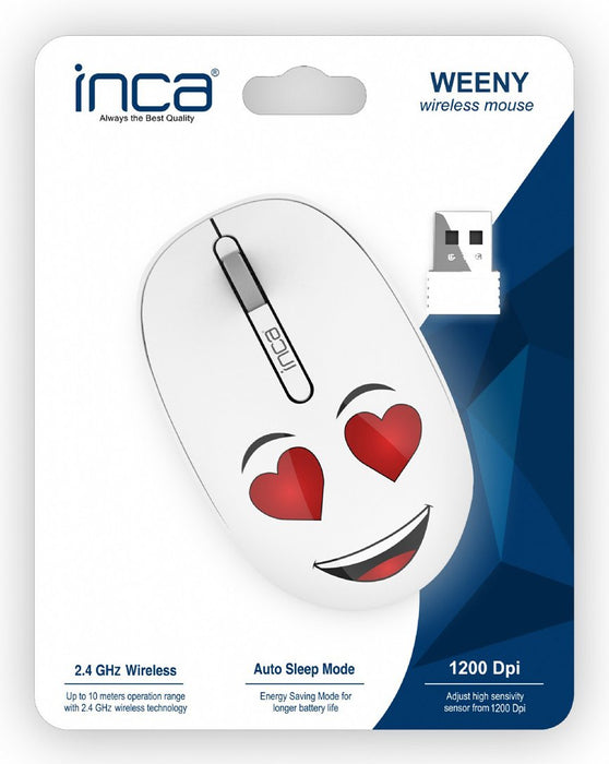 EAN 8681949015052 - Inca IWM-245RB ratón Juego Ambidextro RF inalámbrico Óptico 1200 DPI imagen 6