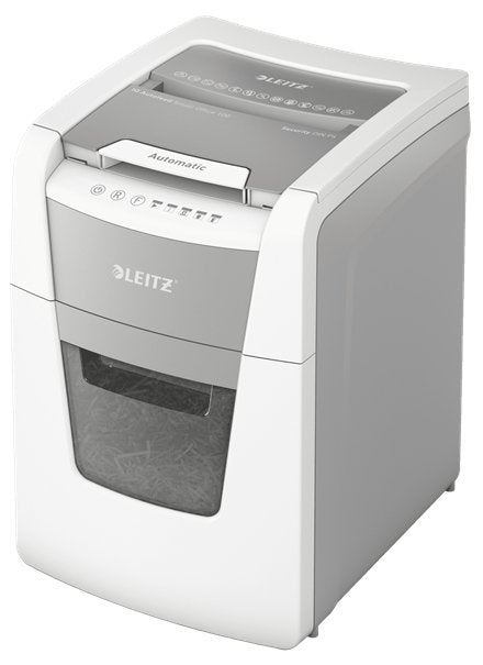 EAN 4002432124084 - Leitz 80110000 triturador de papel Corte cruzado 55 dB 22 cm Gris, Blanco imagen 1