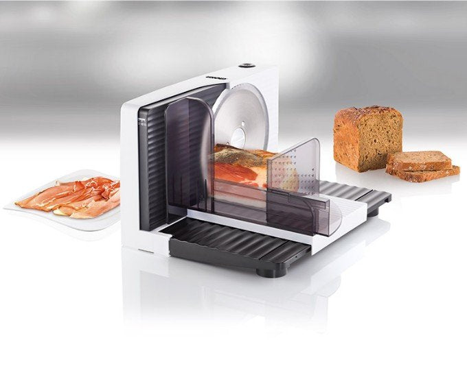 EAN 4011689788604 - Unold 78860 rebanadora Eléctrico 100 W Negro, Blanco Plástico, Acero inoxidable imagen 12