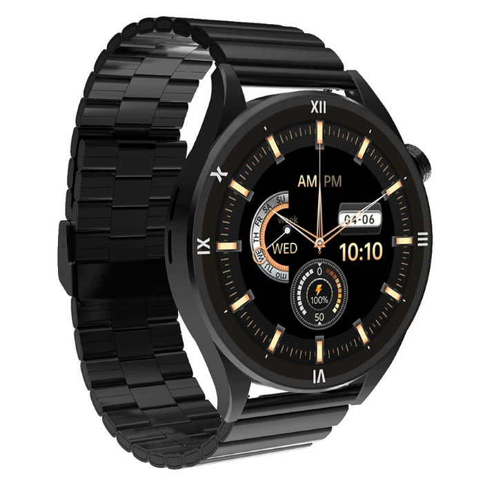 EAN 5908235978000 - MaxCom FW66 Iron R 3,63 cm (1.43") AMOLED 51 mm Híbrido 466 x 466 Pixeles Negro imagen 3