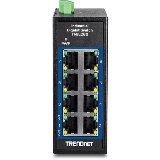 EAN 0710931162837 - Trendnet TI-GLC80 switch No administrado Gigabit Ethernet (10/100/1000) Negro imagen 2
