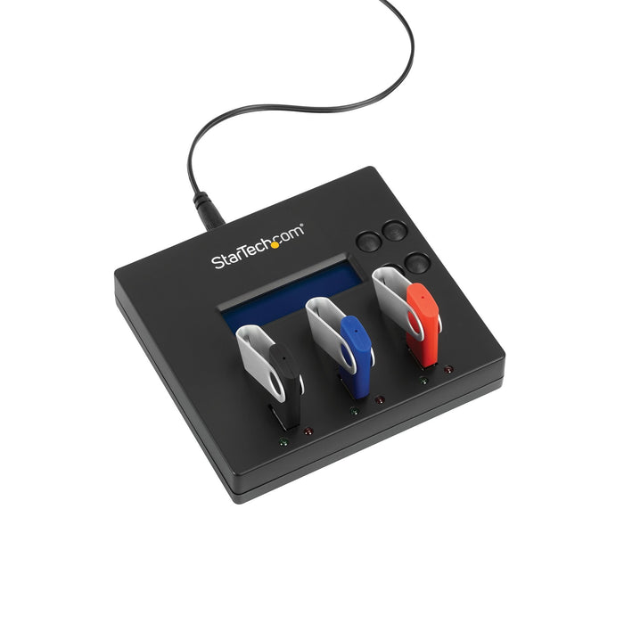 EAN 0065030849944 - StarTech.com USBDUP12 duplicador de datos y soporte Duplicador de pendrives Azul 2 copias imagen 5
