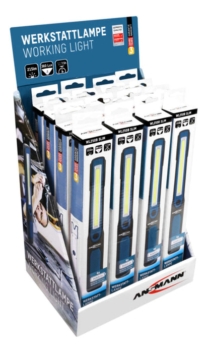 EAN 4013674153091 - Ansmann WL250B Negro, Azul Linterna de mano COB LED imagen 7