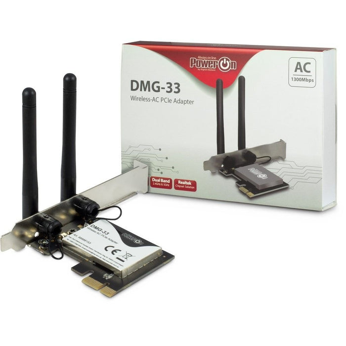 EAN 4260455645577 - Inter-Tech DMG-33 Interno WLAN 1300 Mbit/s imagen 1
