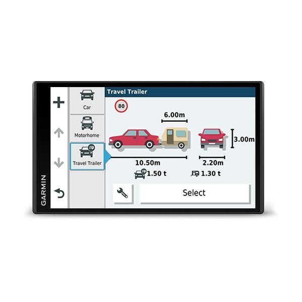 EAN 753759230708 - Garmin Camper 780 navegador De mano 17,6 cm (6.95") TFT Pantalla táctil 239,6 g Negro imagen 4