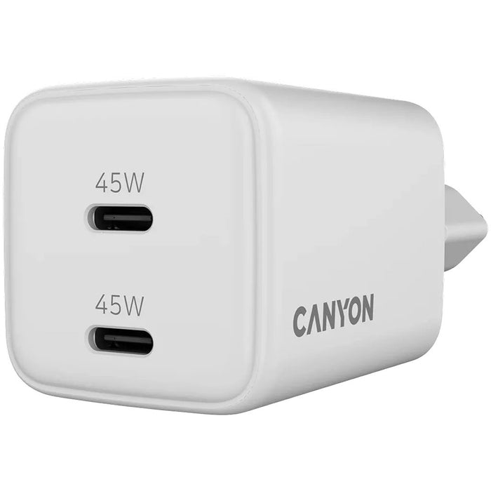 EAN 5291485016234 - Canyon CU45AC Universal Blanco Corriente alterna Carga rápida Interior imagen 5