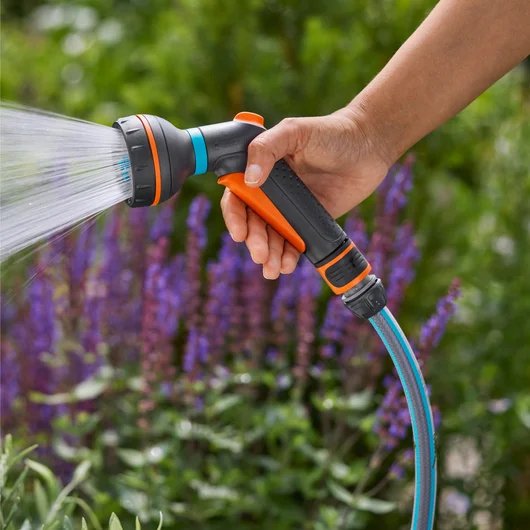 EAN 4066407024854 - Gardena 18370-20 pistola de pulverización de agua o boquilla Boquilla de lavado Gris, Naranja, Negro imagen 7
