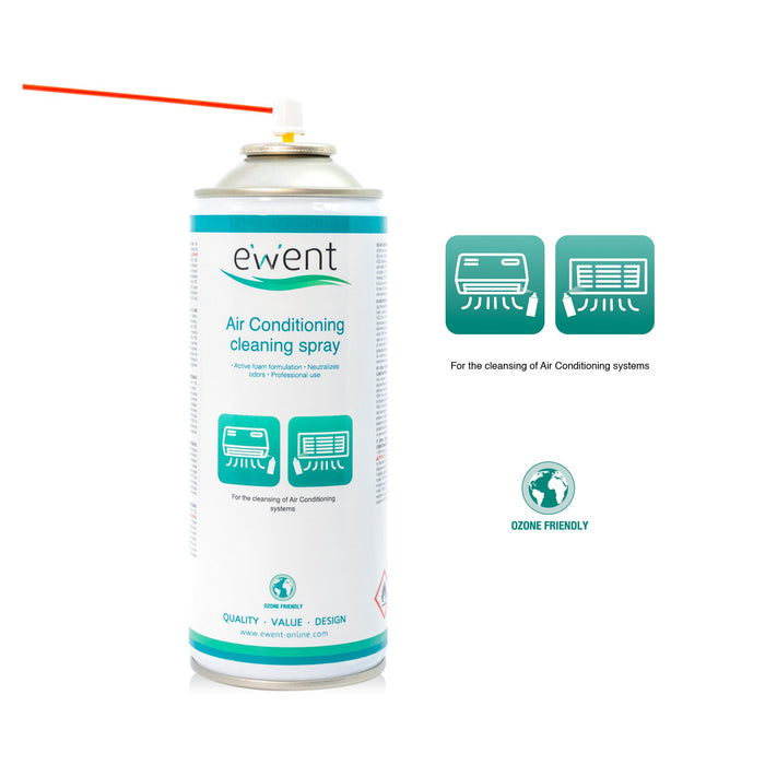 EAN 8054392619090 - Ewent EW5619 kit de limpieza para computadora Espray para limpieza de equipos 400 ml imagen 4