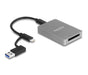 EAN 4043619910083 - DeLOCK 91008 lector de tarjeta USB 3.2 Gen 1 (3.1 Gen 1) Type-C Gris imagen 1