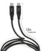 EAN 8436556141577 - CoolBox COO-CAB-UC-60W cable USB USB 3.2 Gen 2 (3.1 Gen 2) 1,2 m USB C Negro, Plata imagen 3