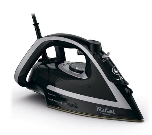 EAN 3121040086476 - Tefal Puregliss FV8062E0 plancha Plancha vapor-seco Durilium AirGlide Autoclean soleplate 3000 W Negro, G imagen 1