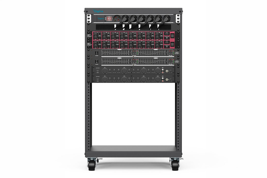 EAN 4016032490319 - Digitus DN-48001 armario rack 16U Rack o bastidor independiente Negro imagen 4
