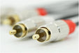 EAN 4054007845917 - Ednet 2.5m RCA x 2 m/m cable de audio 2,5 m 2 x RCA Negro imagen 3