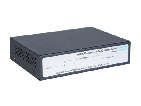EAN 0889296965961 - HPE OfficeConnect 1420 5G No administrado L2 Gigabit Ethernet (10/100/1000) 1U Gris imagen 2