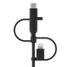 EAN 0745883799640 - Belkin BOOST CHARGE cable USB 1 m USB A USB C/Micro-USB B/Lightning Negro imagen 4