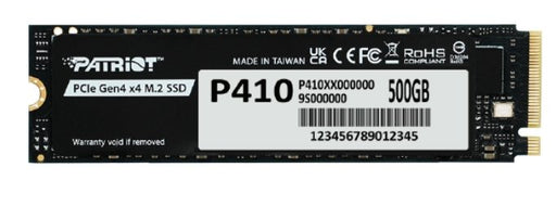 EAN 4711378431049 - Patriot Memory P410 500 GB M.2 PCI Express NVMe imagen 1