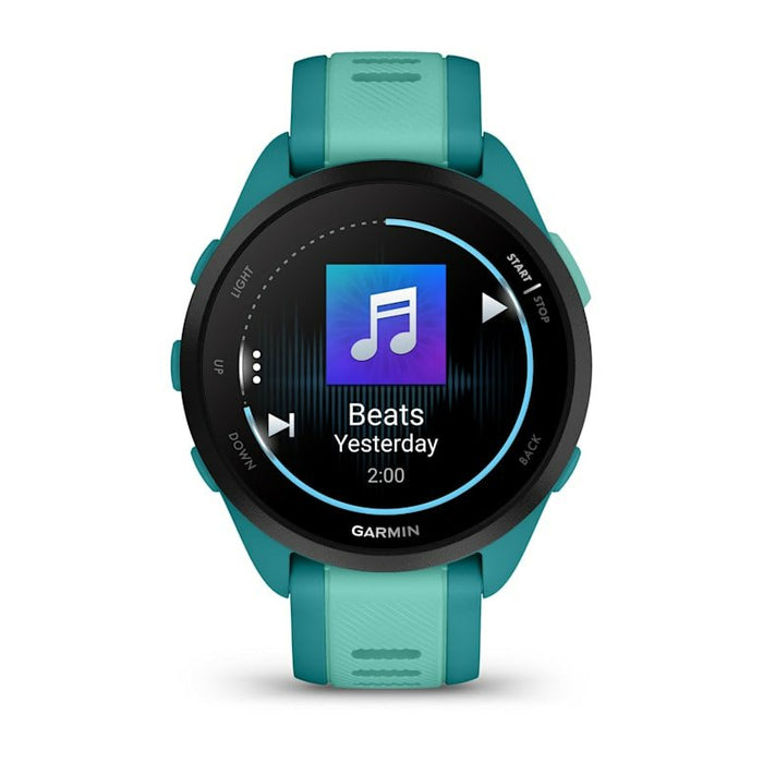 EAN 0753759326630 - Garmin Forerunner 165 Music 3,05 cm (1.2") AMOLED 43 mm Digital 390 x 390 Pixeles Pantalla táctil Turques imagen 4