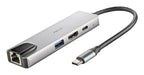 EAN 8435430625646 - NGS NGS-HUB-0140 hub de interfaz USB 2.0 Type-C 5000 Mbit/s Aluminio, Negro imagen 3