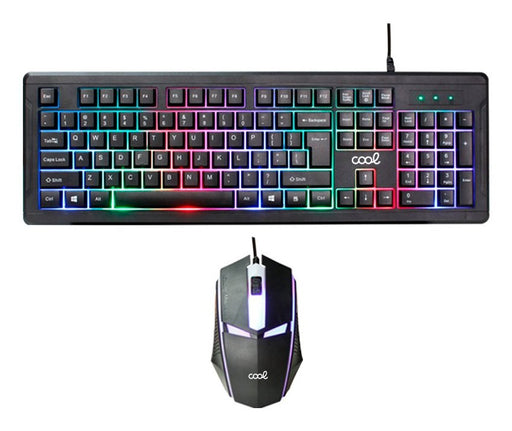 EAN 8434847033396 - COOL Accesorios 8434847033396 teclado Ratón incluido Juego USB QWERTY Español Negro imagen 1