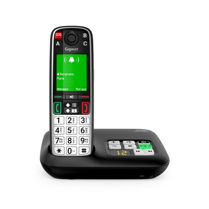 EAN 4255781906775 - Gigaset EASY 500A Teléfono DECT/analógico Identificador de llamadas Negro, Plata imagen 10