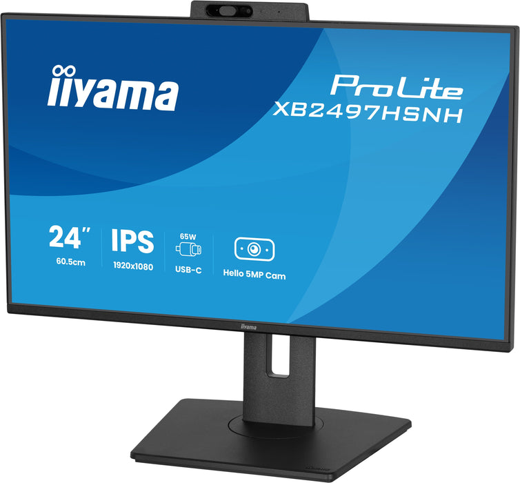 EAN 4948570125968 - iiyama ProLite XB2497HSNH-B1 24IN IPS LCD 4MS 1920X1080 350CD/M2 HDMI/DP/USB 2 pantalla para PC 60,5 cm ( imagen 8