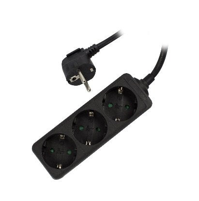 EAN 8054392612541 - Ewent EW3959 base múltiple 1,5 m 3 salidas AC Interior Negroimagen 2)