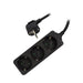 EAN 8054392612541 - Ewent EW3959 base múltiple 1,5 m 3 salidas AC Interior Negro imagen 2
