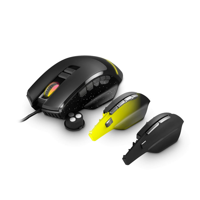 EAN 8432426452071 - Energy Sistem ESG M5 Triforce ratón Juego mano derecha USB tipo A Óptico 10000 DPI imagen 1