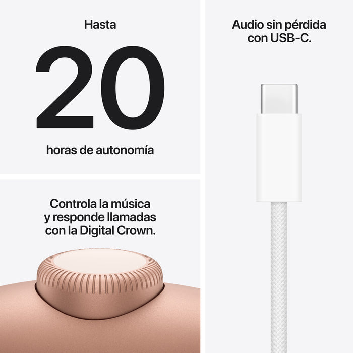 EAN 195951039534 - Apple AirPods Max 2 Auriculares Inalámbrico Diadema Llamadas/Música USB Tipo C Bluetooth imagen 8