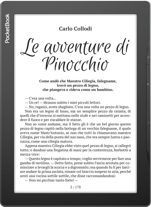EAN 7640152096495 - PocketBook InkPad Lite lectore de e-book Pantalla táctil 8 GB Wifi Negro, Gris imagen 1