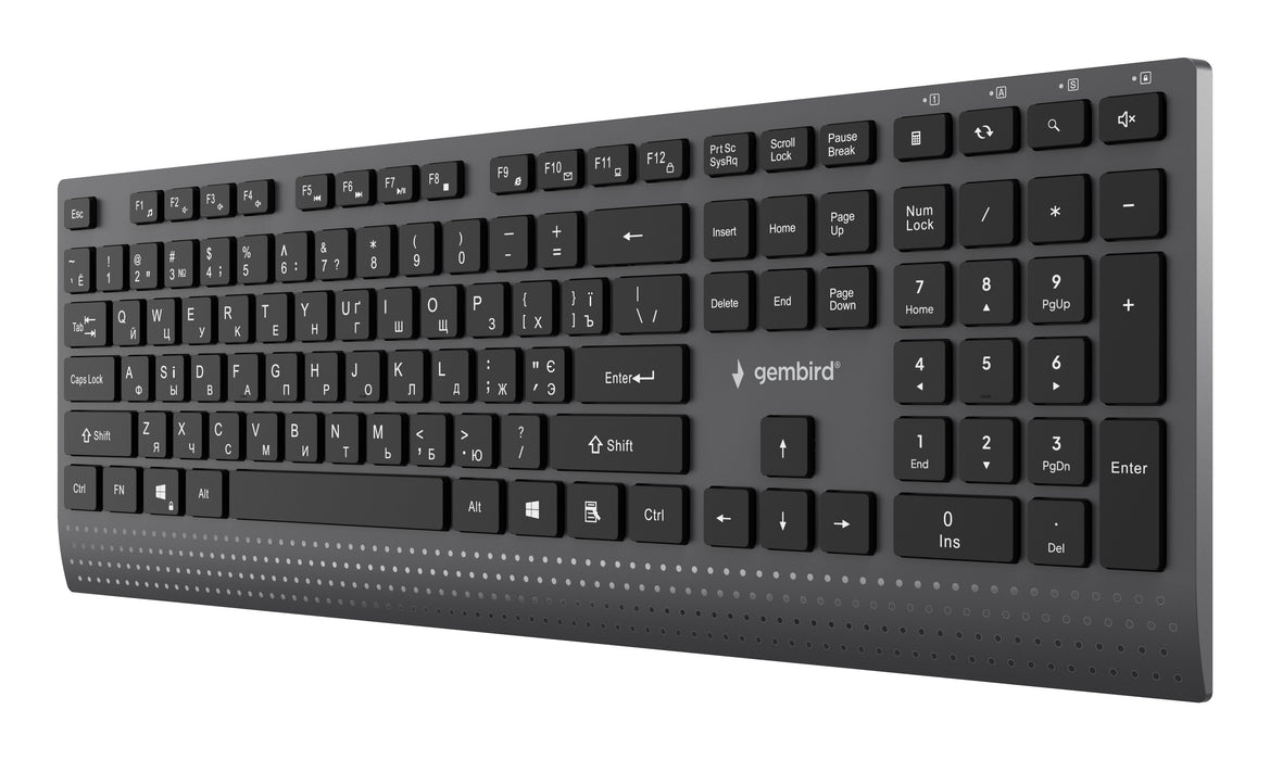 EAN 8716309137935 - Gembird KB-MCH-06 teclado Hogar / Oficina USB QWERTY Internacional de EE.UU., Ucranio, Ruso Negro imagen 4