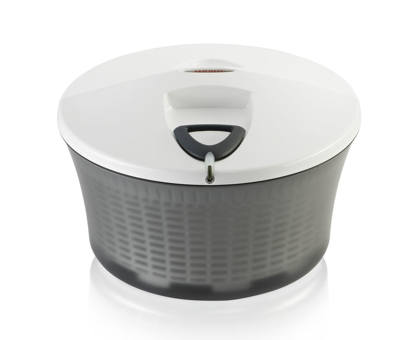 EAN 4006501232007 - Leifheit Salad Spinner Signature escurridor de ensalada Negro, Blanco imagen 1