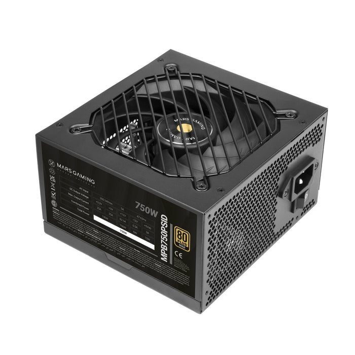EAN 8435693115908 - Mars Gaming MPB750PSID unidad de fuente de alimentación 750 W 24-pin ATX ATX Negro imagen 1