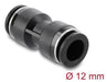 EAN 4043619607426 - DeLOCK 60742 acoplamiento y conector para máquina neumática Negro Metal, Plástico Rosca interior (hembra) imagen 1