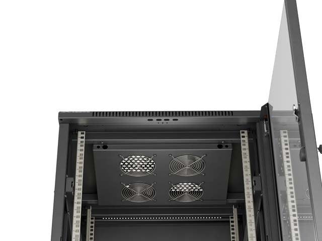 EAN 5901969448269 - Lanberg FF01-6618-12B armario rack 18U Rack o bastidor independiente Negro imagen 10