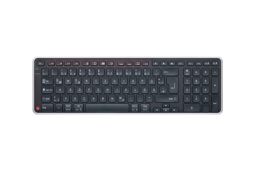EAN 0743870006795 - Contour Design Balance teclado Universal RF inalámbrica + USB QWERTZ Alemán Negro imagen 2