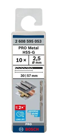 EAN 3165140290531 - Bosch 2 608 595 053 broca Broca helicoidal 10 pieza(s) imagen 3