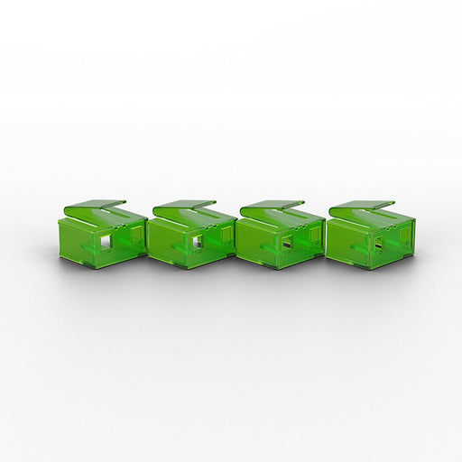 EAN 4002888404723 - Lindy 40472 bloqueador de puerto Bloqueador de puerto + clave RJ-45 Verde Acrilonitrilo butadieno estiren imagen 2
