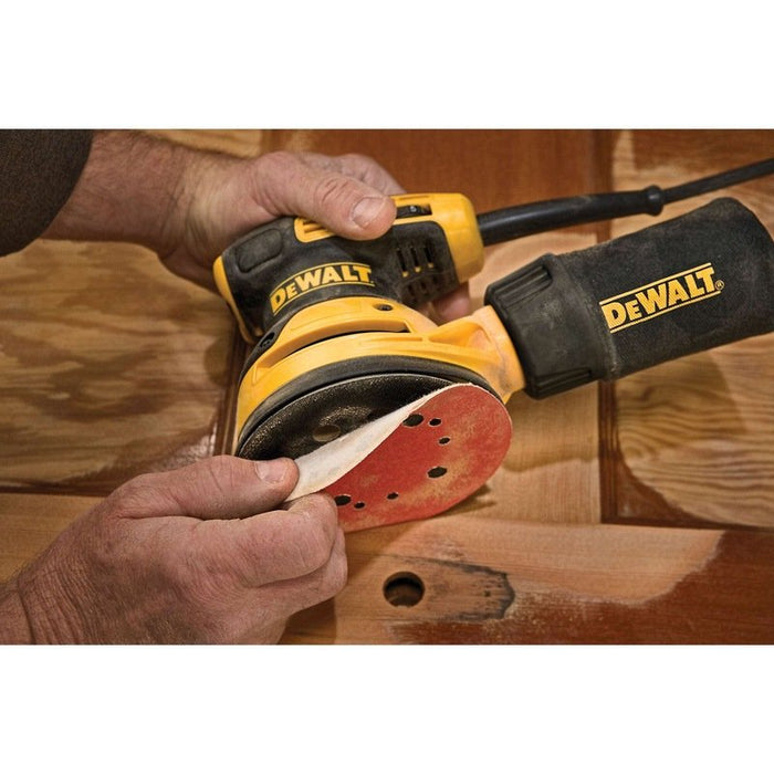 EAN 5035048553954 - DeWALT DWE6423-QS lijadora portátil Lijadora orbital 12000 OPM Negro, Amarillo 280 W imagen 15