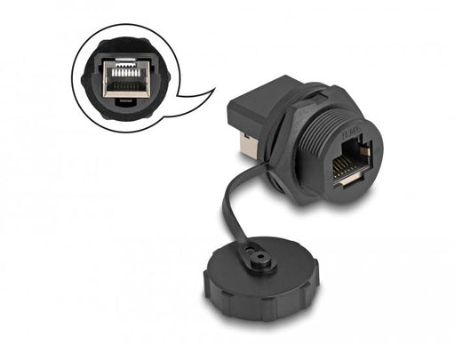 EAN 4043619872510 - DeLOCK 87251 divisor de red Negro imagen 1