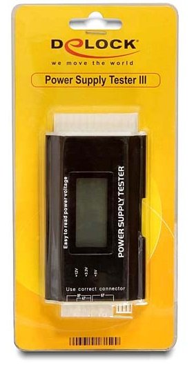 EAN 4043619181599 - DeLOCK 18159 medidor de energía y batería Negro / Blanco imagen 4